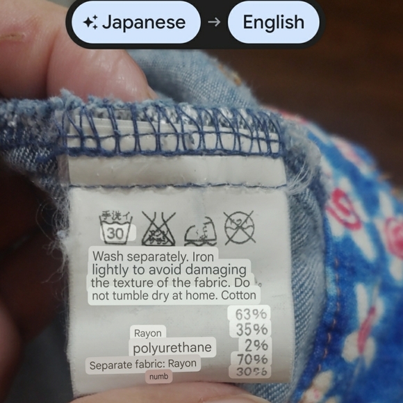 Issey Miyake x Chisato Tsumori Vtg Baggy Drop Crotch harem cuffed denim short 10 - Picture 13 of 14